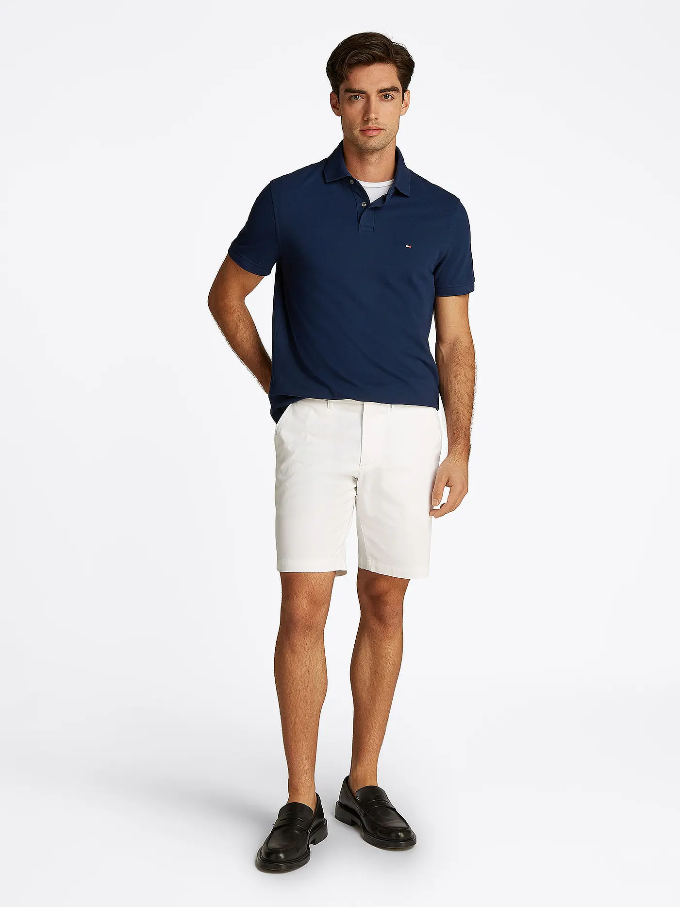TOMMY HILFIGER | Poloshirt Regular Fit | dunkelblau